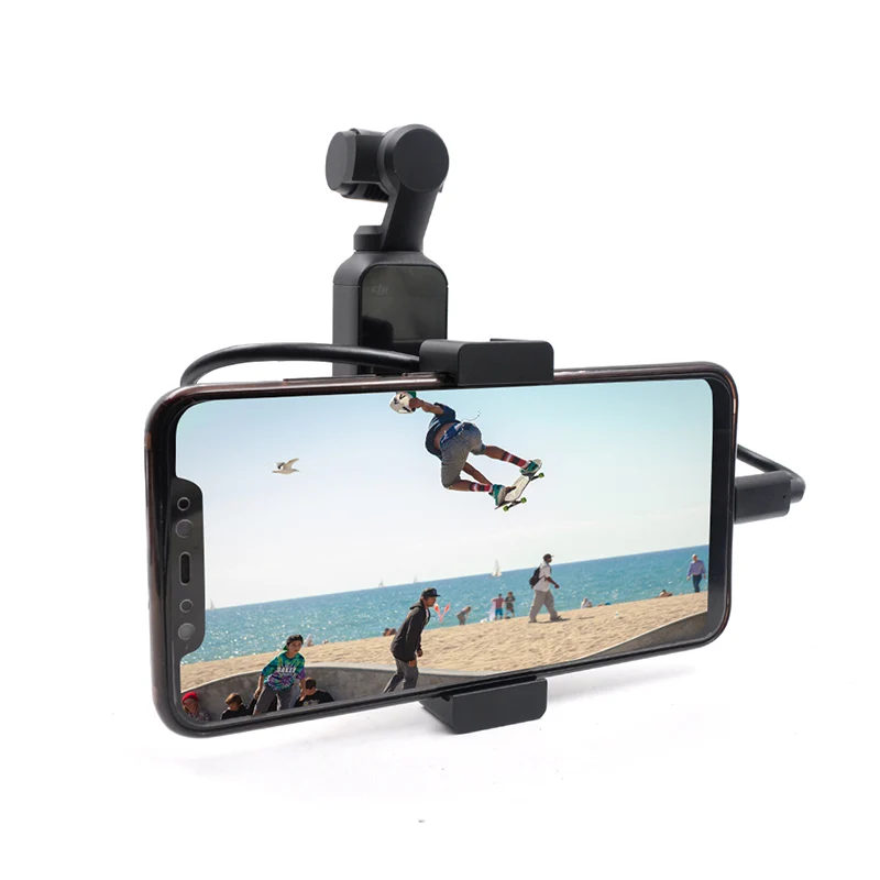 

New Handheld Extension Bracket Metal Phone Clip Holder for DJI OSMO Pocket