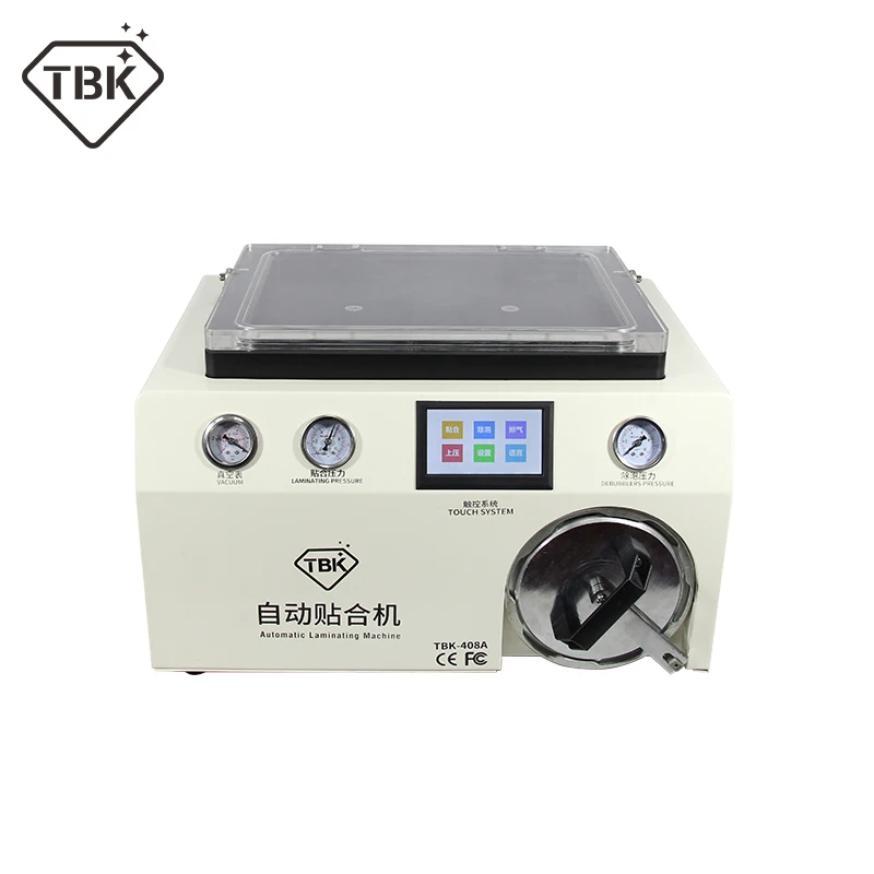 

TBK-408A 15 Inch Vacuum Pump LCD OCA Laminating Machine Debubbler In One Machine For Smart Phone Touch Screen Refurbish