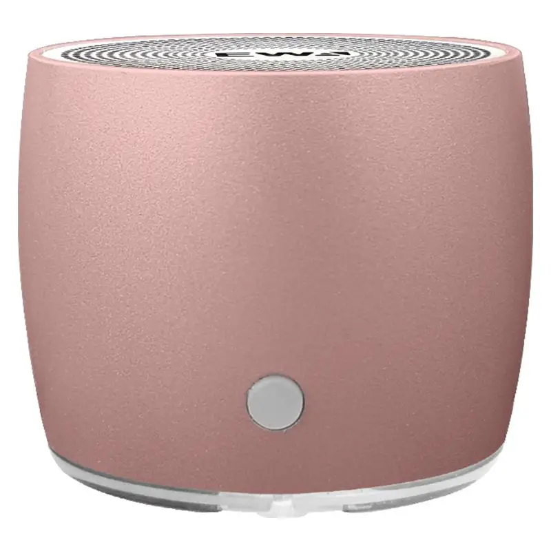 

ABGN Hot-EWA Portable Speaker For Phone/Tablet/PC Mini Wireless Bluetooth Speaker Metallic USB Input MP3 Player-Rose Gold