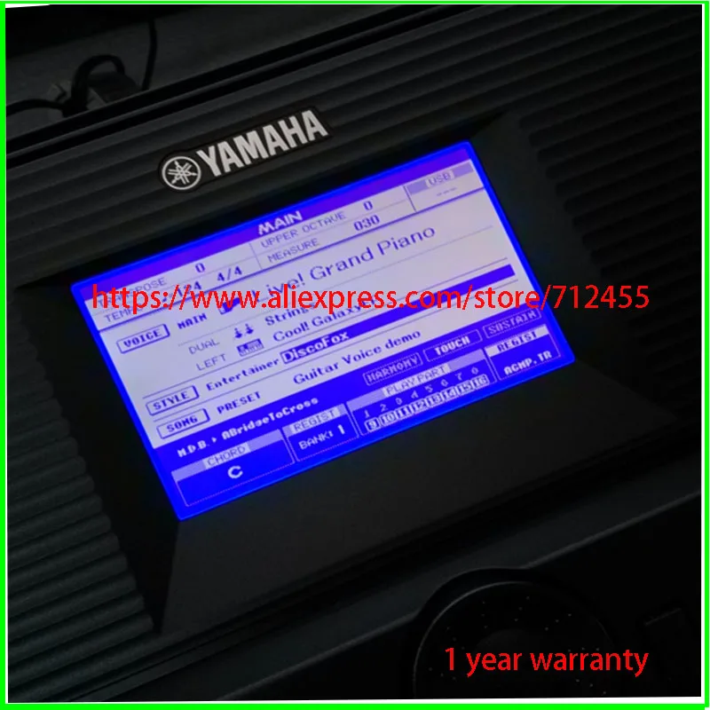 ЖК-дисплей Экран дисплея для YAMAHA PSR-S550 PSR-S500 PSR-S650 PSR-S670 MM6# H3574 YD Замена