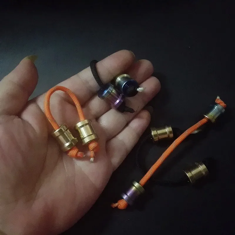 Игрушка для снятия стресса в подарок Begleri EDC открытый латунный титановый зонтик