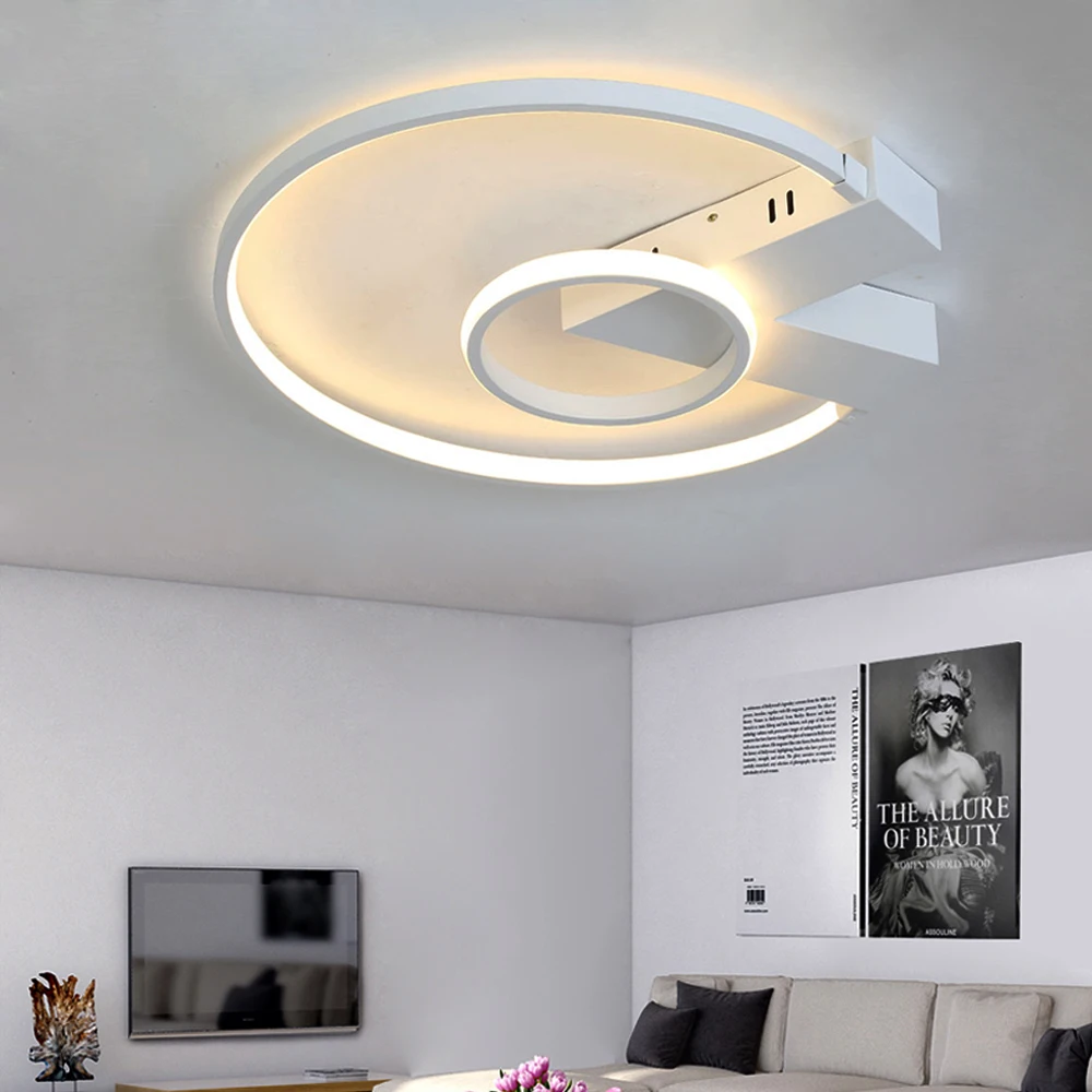 

Led Ceiling Lamp with Dimmable Ceiling Lights for Living Room Bedroom Kitchen Remote Control led light Modern Simple