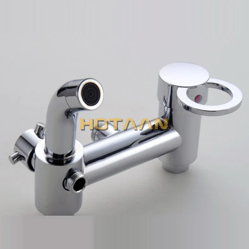 Bathroom Mixer Bath Tub Copper Mixing Control Valve Wall Mounted Shower Faucet concealed faucet YT-5313 bathroom faucet bathroom shower faucet set thermostatic mixing valve