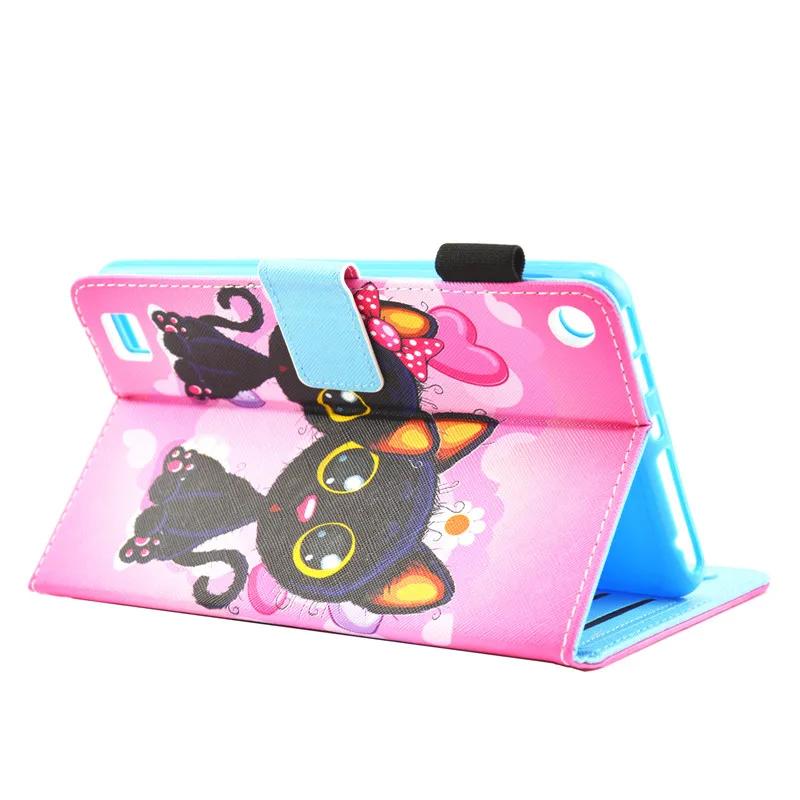 Wekays чехол для Amazon HD7 мультфильм Bling кожаный чехол Fundas для Amazon Kindle Fire HD 7 планшеты крышка чехол для ipad