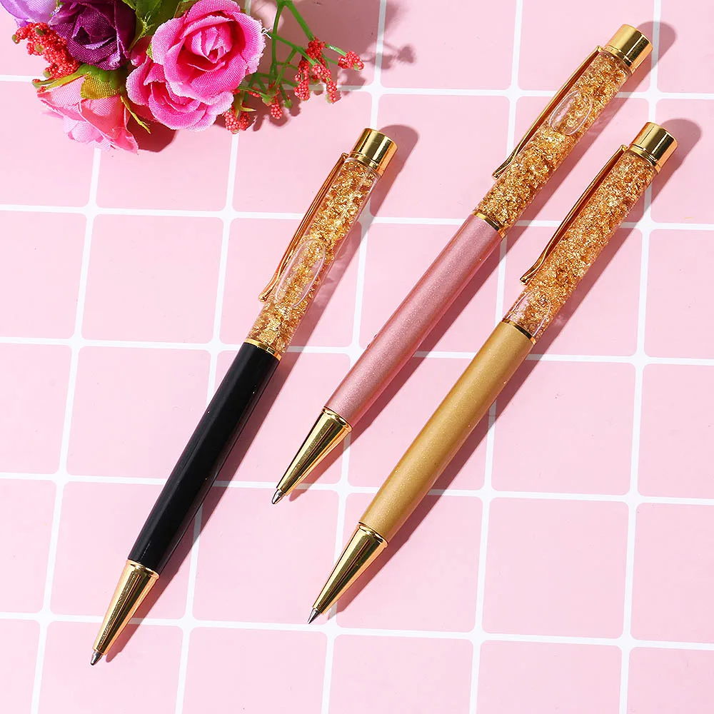Buy Creative Gold Foil Gift Pen Crystal Diamond Pen