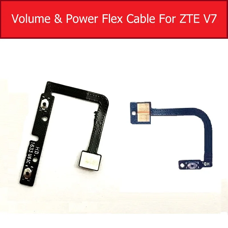

Genuine ON/OFF Power & Volume Flex Cable For ZTE Blade V7 BV0701 Audio Control Side key switch Button Flex Ribbon Spare Parts