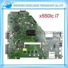 for ASUS X550LC laptop motherboard X550LC i7-4500CPU REV2.0 Non-integrated mainboard full tested 60NB02HA-MB3000