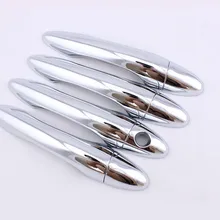 Автомобильный Стайлинг Авто дверная ручка чехол для Kia K2 Rio 3 Sedan 4 2011 2012 2013 хромированная отделка автомобиля-Стайлинг