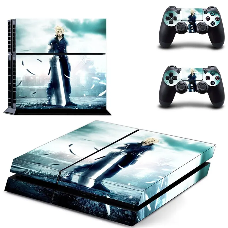 Final Fantasy Play Station 4 наклейка для ps4 наклейки для sony наклейка для ps4 наклейки консоли и 2 контроллера Скины ps4 винил pegatinas
