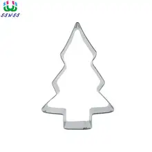 Прямые продажи, крепкий Рождественская елка Форма украшения торта Fondant фрезы Инструменты, Рождественский торт Cookie Печенье Формы для выпечки