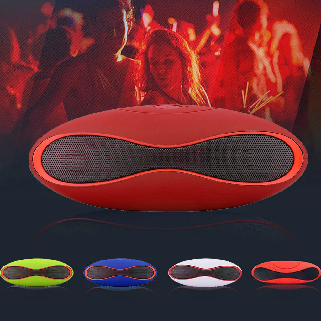 

Mini Bluetooth Speaker Portable Wireless Speaker Sound System 3D Stereo Music Surround TF USB Super Bass Column Acoustic System