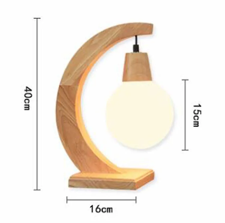 Современная короткая настольная лампа, деревянная прикроватная лампа для спальни, художественное освещение, декоративное освещение, детские настольные лампы для гостиной E27 220 в 110 В