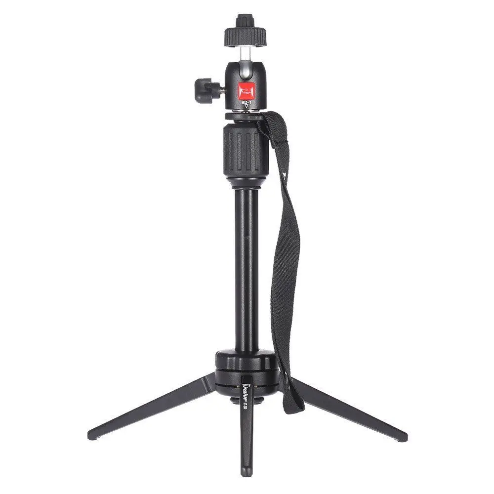 Portable Mini Universal Travel Tabletop Camera Tripod w/Ballhead Video