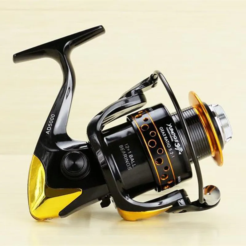 12 1 Bearing 5 5 1 00 3000 4000 5000 6000 7000 8000 Series Metal Spool Spinning Reel Fish Salt Water Fishing Reel Pesca Wheel Metal Spool Spool Spinningsalt Water Aliexpress