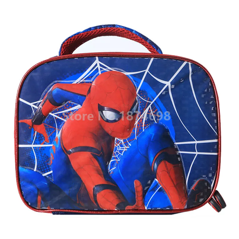 

New Spider Man Spiderman Lunch Bag for Lunch Box Kids Boys Children School Picnic Food Thermal Insulated Bags