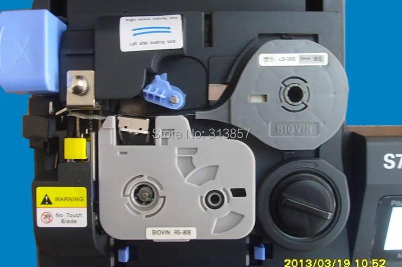 1 шт. кассета с маркировочной лентой LS-09W белый для biovin обвязка-маркер для принтера электронная наборная машина S650 S700E