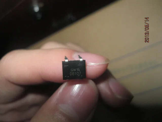 

Free shipping 10pcs/lot Full bridge rectifier / rectifier bridge pile / DB bridge factory direct DB107 original Product