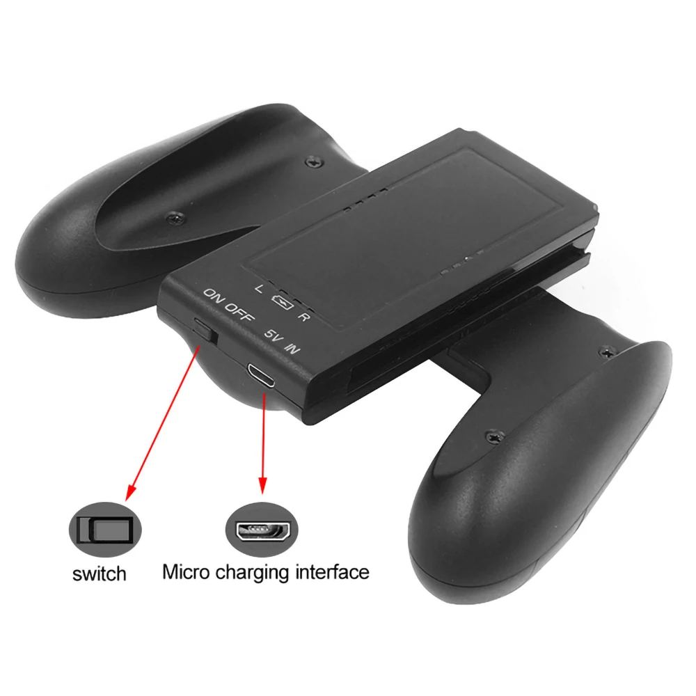 2000 мАч зарядная док станция для Nintendo Switch Joy con зарядное устройство NS заряжаемая
