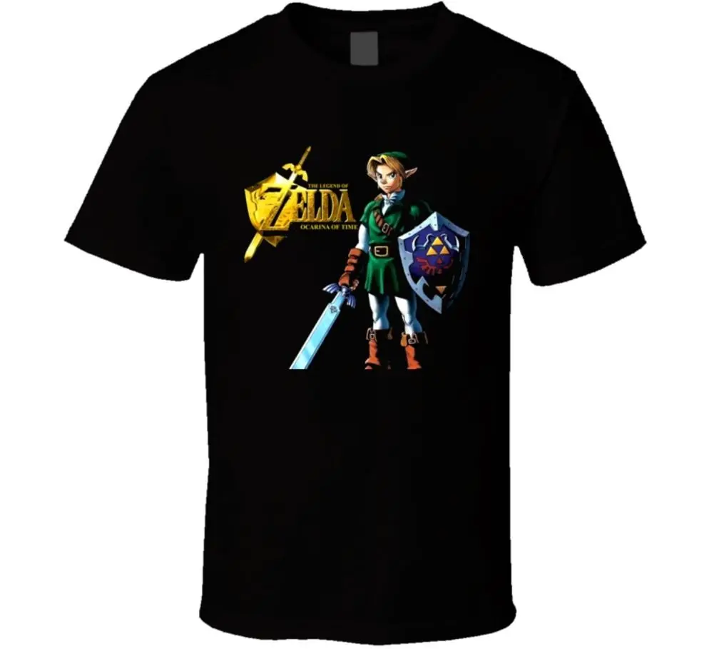The Legend Of Zelda Ocarina Of Time T Shirt Summer Short Sleeve Shirts