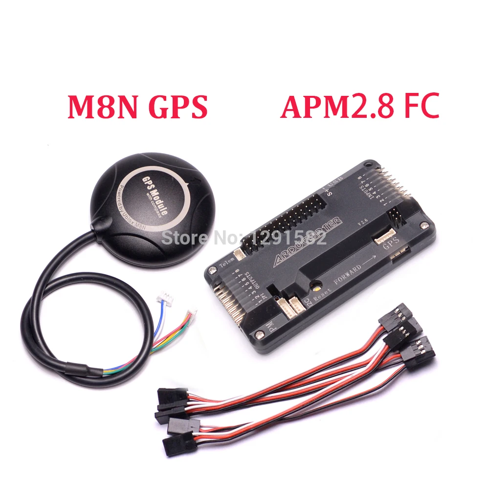 

APM2.8 APM 2.8 Flight Controller Board side pin & M8N / 7M / 6M GPS For RC F450 S500 Quadcoper Multicopter