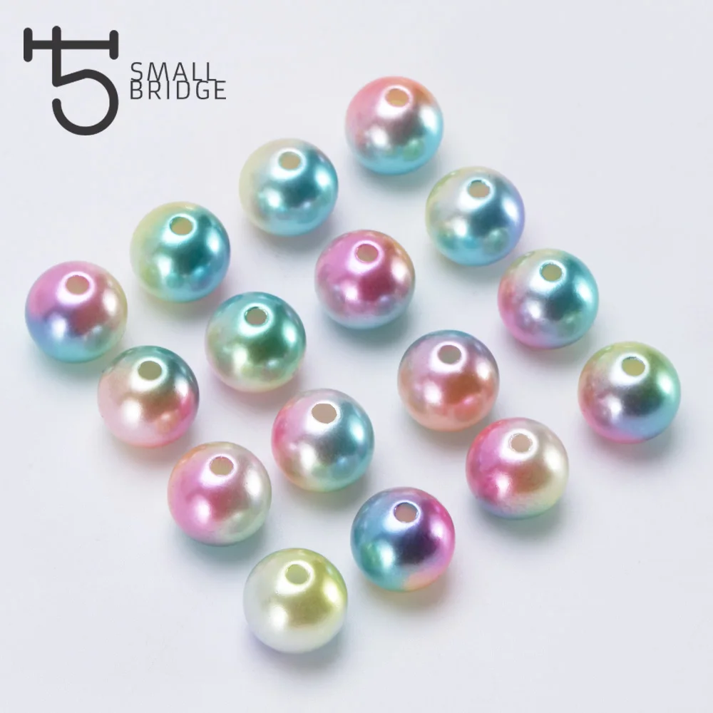 Aliexpress.com : Buy 10mm Diy Plastic Pearl Beads Big Acrylic Color Beads Round Beads for ...