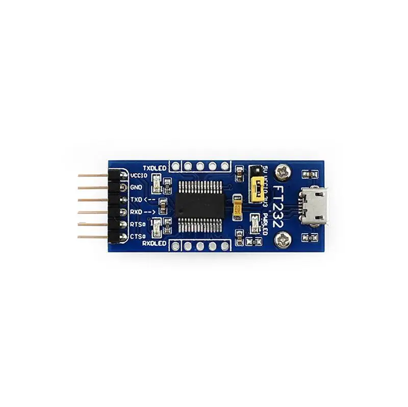 Waveshare FT232 модуль FT232 USB Последовательный usb-порт ttl FT232R FT232RL