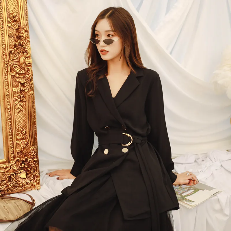 Small suit jacket girl 2019 spring and autumn new Korean