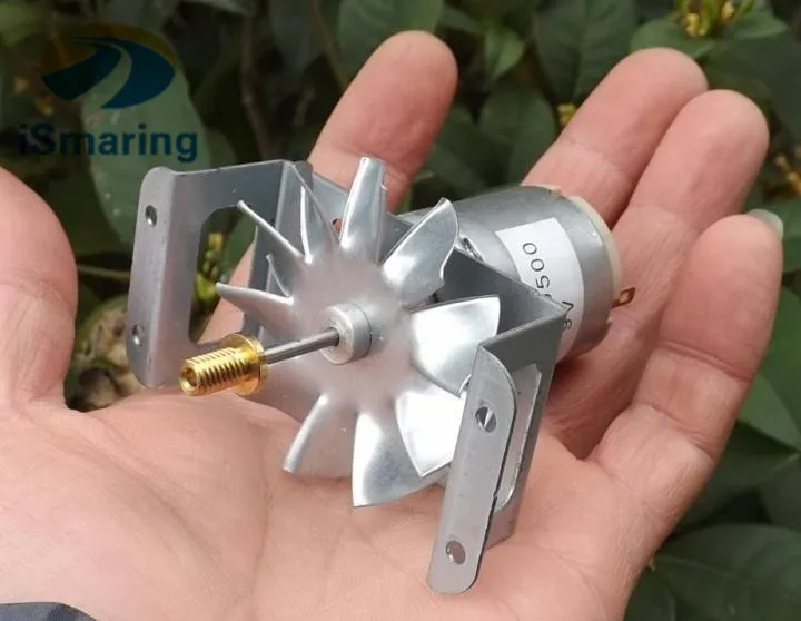 Low Noise Breeze Circulation Motor Micro DC9V Permanent Motors with Iron Fan for RC Model