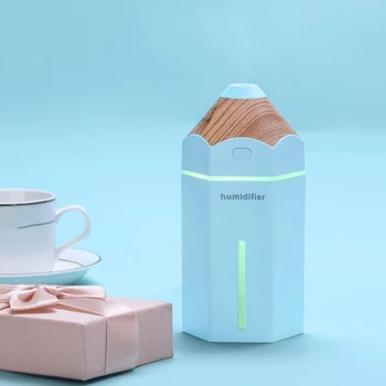 

Pencil Humidifier USB Ultrasonic Aromatherapy Air Humidifier LED Light Aroma Diffuser Mist Maker Fogger Mini Car Air Purifier