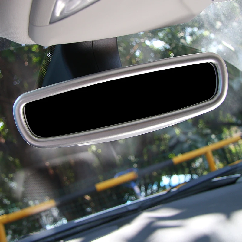 SHINEKA аксессуары для салона автомобиля Стайлинг Зеркало заднего вида украшение кольцо подходит для Jeep Compass ABS