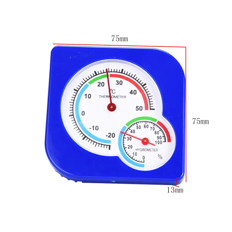 1 шт. 75*13 мм новые Термометры мониторы и гигрометром декоративные часы для Многофункциональный измеритель относительной влажности Измеритель температуры в помещении на открытом воздухе погоды Мокрый Датчик