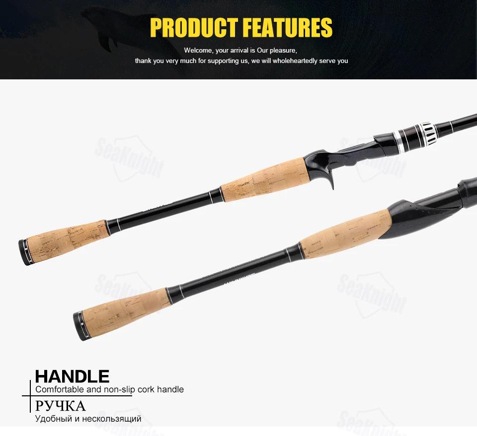 Vara de Pesca Haste de Fiação Seaknight Yasha 2.4 2.7 Isca Fundição w. 10-30g 12-25lb 4 Seções Pólo 65cm Bolsa Tubo 704 m 2.1 26 Seaknight yasha 704 m 2.1 m 2.4