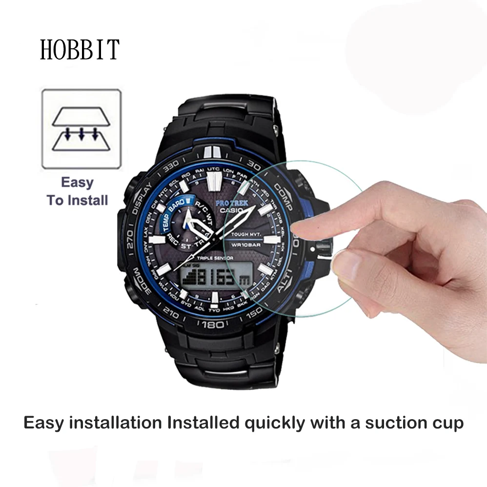 Защитная пленка для смарт часов Casio G shock 2 упаковки экрана из закаленного стекла 9H