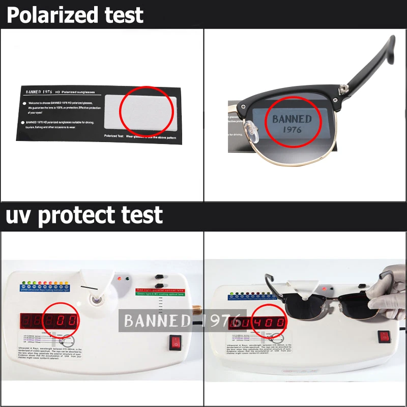 UV400 HD поляризационные мужские и женские солнцезащитные очки классические модные