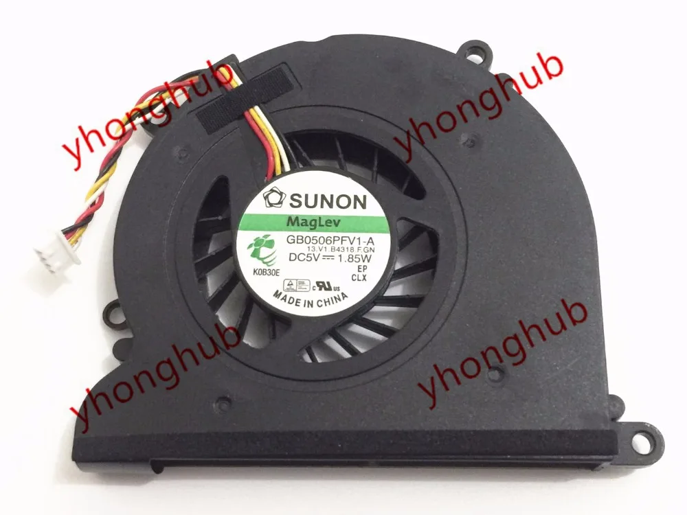 SUNON GB0506PFV1 A 13.V1.B4318.F.GN DC 5V 1 85 W 4 проводной Сервер вентилятор охлаждения ноутбука|server