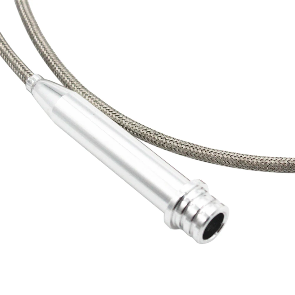 700-R4 Stainless Braided Kick-Down Cable SBC BBC Transmission For GM chevy pontiac oldsmobile buick Auto Accessories durability