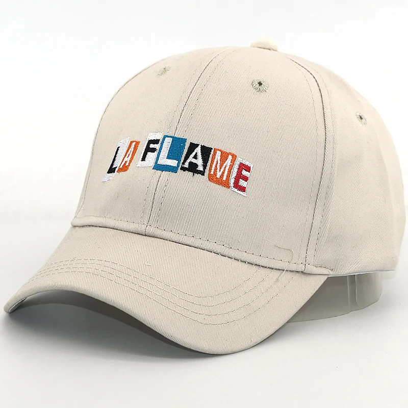 Мужские и женские модные LAFLAME вышивки хлопок регулируемая бейсболка для улицы спортивные бейсболки шляпы в стиле хип-хоп папа шляпа