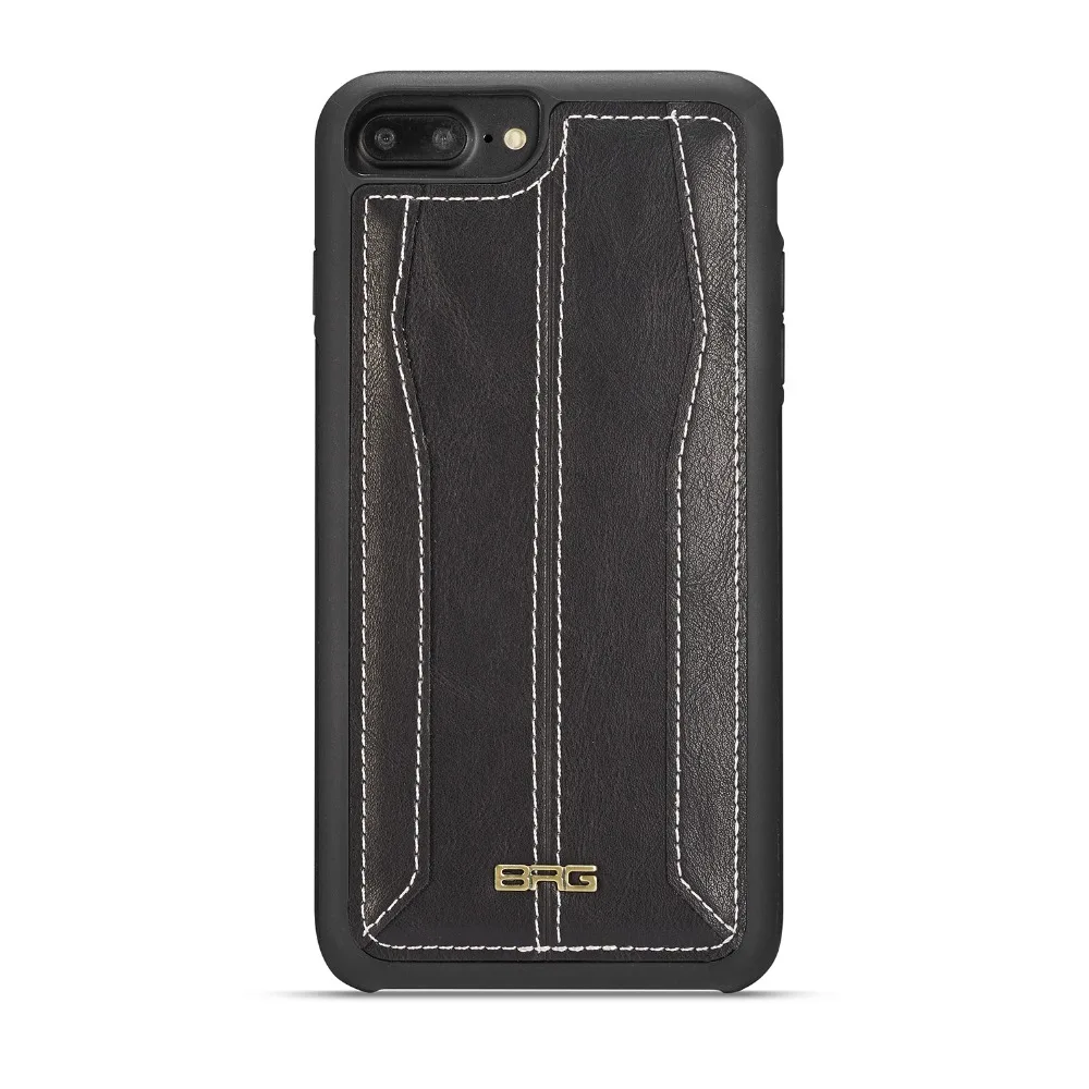 For iPhone 6s Ultra Thin Stripes Pu Leather Back Card Slot Case Apple 6 7 8 Plus Soft Cover |