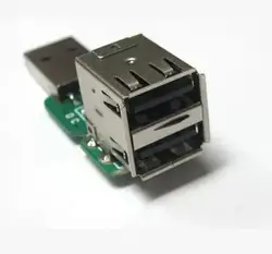 Интеллектуальный идентификация доска двойной USB Мужской Гнездо мобильный быстрой зарядки Модуль