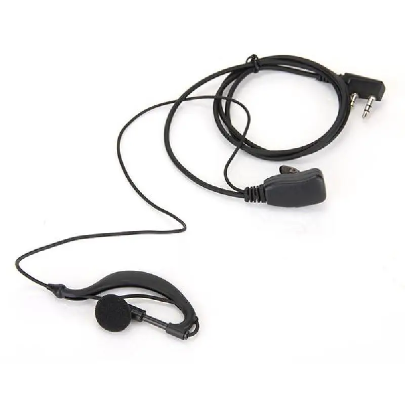 MEMTEQ Профессиональный наушник гарнитура микрофон для Kenwood Walkie Talkie Rad Radio 2 Pin