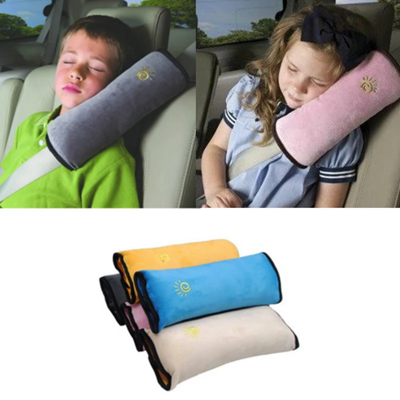 Детский манеж Автомобильная подушка автомобильный ремень безопасности для детей Защитный наплечный коврик Регулировка подушки сиденья автомобиля для детей, плечевая Подушка для сна