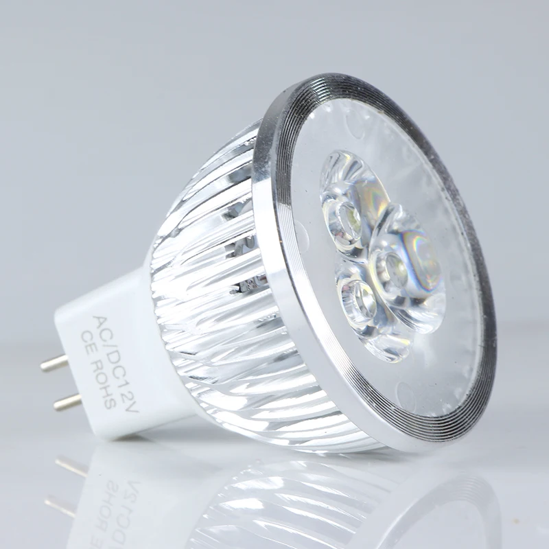 Joneaz 1X bombillas Светодиодный точечный светильник 3 Вт ламповый светильник s MR 16 12 В потолочный Точечный светильник высокой мощности теплый белый 3000 К 4500 к 6000 К 60 градусов
