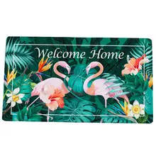 Коврик с Фламинго противоскользящие душевая комната, не замненная коврик на пол в ванной этапная пластина