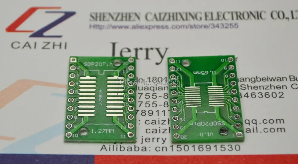 Булавки g 20 шт./лот TSSOP20 SSOP20 msop20 SOP20 отложным воротником DIP20 20 Булавки IC адаптер socket/переходная пластина печатной платы(PCB+ Булавки заголовка