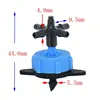 Sistema de goteo de flecha de 8L, sistema de riego de flecha de 4 vías, gotero de microflujo, plantas en macetas con invernadero, juego de 10 y 20 unidades ► Foto 3/6
