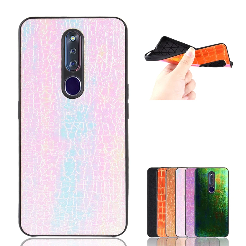 

For OPPO F11 Pro A7 K1 RX17 Neo R15x RX17 Pro Case Cover Colorful Soft PU Leather Back Shockproof Protective Cover Skin Case