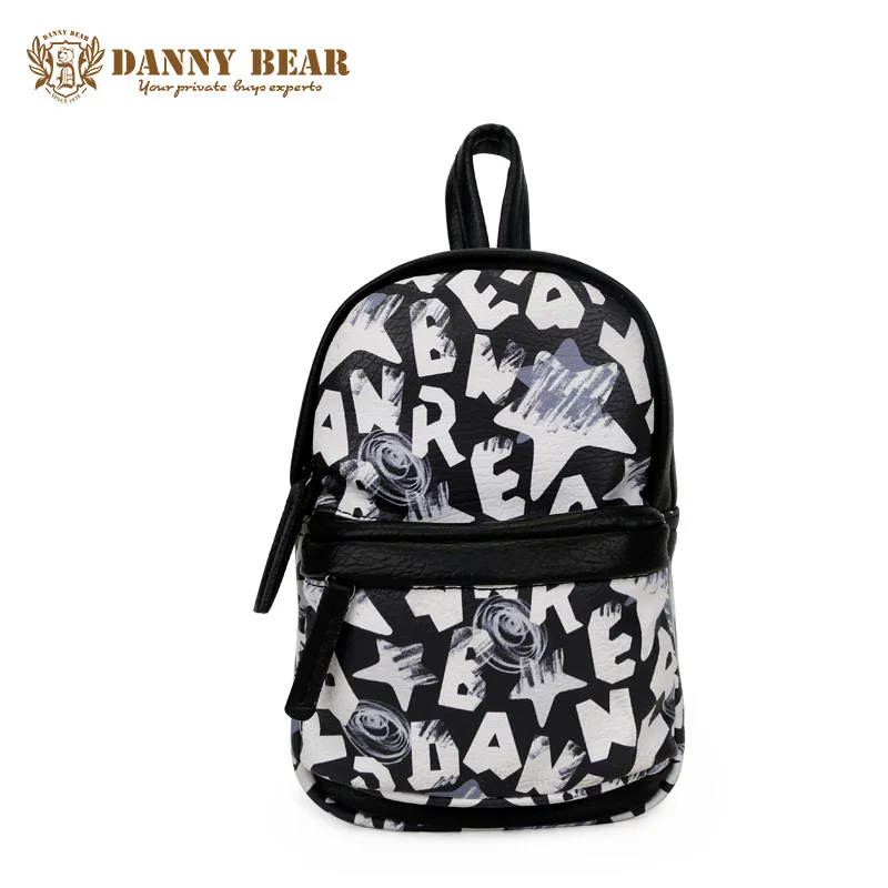 

DANNY BEAR Men Crossbody Chest Bag Women Small Leather Shoulder Bags Vintage Korean Cheap Messenger School Bags Mochila Escolar