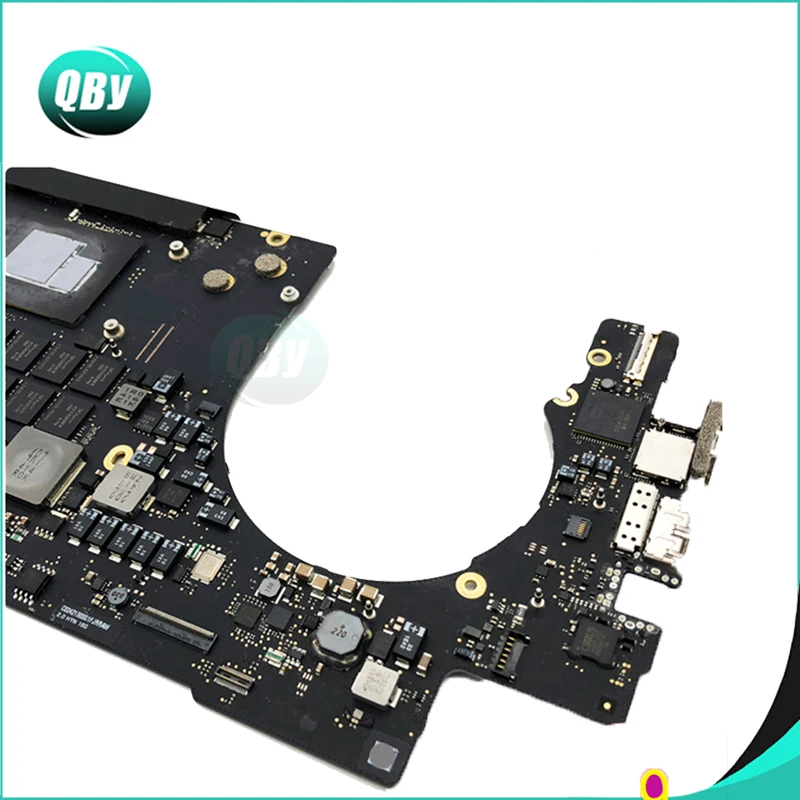 Подлинная A1398Logic плата для MacBook Pro 15 MJLQ2LL 2,2 GHz Core i7(4-го поколения, четырехъядерный lntel lris) 16G 256G SSD Mid