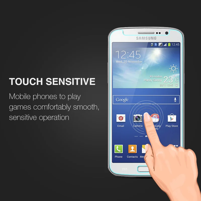Anti-Shock Tempered Glass Film For Samsung Galaxy Grand 2 Duos G7102 G7105 G7106 G7108 G7109 G7108V Screen Protector On Grand2 (5)