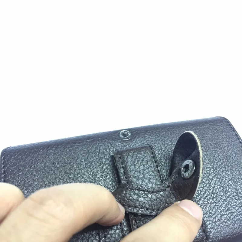 Мужская повседневная винтажная поясная сумка Мобильный чехол для телефона многофункциональная Магнитная сумка с пряжками с держатель для карт+ ремешок на руку 4,0 ''-6,3''